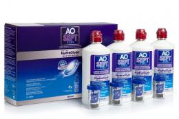 AOSEPT PLUS mit Hydraglyde 4 x 360 ml mit Behälter