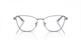 Armani Exchange 0AX1063 6003 Metall Schmetterling / Cat-Eye Grau/Grau Brille online; Brillengestell; Brillenfassung; Glasses; auch als Gleitsichtbrille