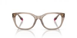 Armani Exchange 0AX3099U 8240 Kunststoff Panto Transparent/Braun Brille online; Brillengestell; Brillenfassung; Glasses; auch als Gleitsichtbrille