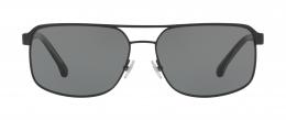 Brooks Brothers 0BB4040S 167487 Metall Pilot Schwarz/Schwarz Sonnenbrille, Sunglasses