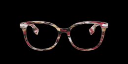 Burberry 0BE2291 3792 Kunststoff Panto Transparent/Rot Brille online; Brillengestell; Brillenfassung; Glasses; auch als Gleitsichtbrille