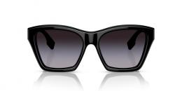 Burberry ARDEN 0BE4391 30018G Kunststoff Panto Schwarz/Schwarz Sonnenbrille mit Sehstärke, verglasbar; Sunglasses; auch als Gleitsichtbrille