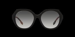 Burberry VANESSA 0BE4375 38538G Kunststoff Irregular Schwarz/Schwarz Sonnenbrille mit Sehstärke, verglasbar; Sunglasses; auch als Gleitsichtbrille