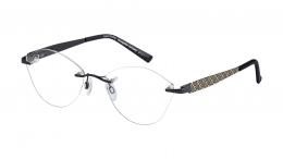 ChangeMe! 2468 002 Metall Rund Schwarz/Schwarz Brille online; Brillengestell; Brillenfassung; Glasses; auch als Gleitsichtbrille
