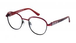 ChangeMe! 2480 001 Metall Panto Schwarz/Rot Brille online; Brillengestell; Brillenfassung; Glasses; auch als Gleitsichtbrille