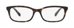 Coach 0HC6174 5120 Kunststoff Rechteckig Havana/Havana Brille online; Brillengestell; Brillenfassung; Glasses; auch als Gleitsichtbrille