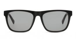 DbyD Kunststoff Rechteckig Schwarz/Schwarz Sonnenbrille mit Sehstärke, verglasbar; Sunglasses; auch als Gleitsichtbrille