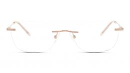 DbyD Metall Rechteckig Rosa/Goldfarben Brille online; Brillengestell; Brillenfassung; Glasses; auch als Gleitsichtbrille