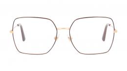 Dolce&Gabbana 0DG1323 1333 Metall Panto Dunkelrot/Goldfarben Brille online; Brillengestell; Brillenfassung; Glasses; auch als Gleitsichtbrille