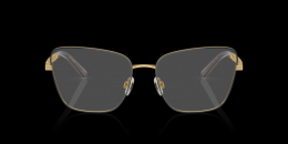 Dolce&Gabbana 0DG1346 1311 Metall Schmetterling / Cat-Eye Schwarz/Goldfarben Brille online; Brillengestell; Brillenfassung; Glasses; auch als Gleitsichtbrille