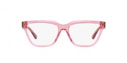 Emporio Armani 0EA3208 5544 Kunststoff Schmetterling / Cat-Eye Transparent/Rosa Brille online; Brillengestell; Brillenfassung; Glasses; auch als Gleitsichtbrille