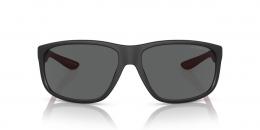 Emporio Armani 0EA4199U 500187 Kunststoff Panto Schwarz/Schwarz Sonnenbrille, Sunglasses