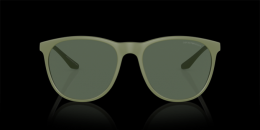Emporio Armani 0EA4210 542471 Kunststoff Panto Grün/Grün Sonnenbrille mit Sehstärke, verglasbar; Sunglasses; auch als Gleitsichtbrille