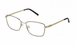 Escada VESC86 540301 0301 Metall Schmetterling / Cat-Eye Pink Gold/Schwarz Brille online; Brillengestell; Brillenfassung; Glasses; auch als Gleitsichtbrille
