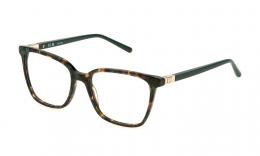 Escada VESE04 53092I Kunststoff Panto Havana/Grün Brille online; Brillengestell; Brillenfassung; Glasses; auch als Gleitsichtbrille