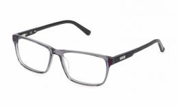 FILA VFI034 5606A7 06A7 Kunststoff Eckig Grau/Transparent Brille online; Brillengestell; Brillenfassung; Glasses; auch als Gleitsichtbrille
