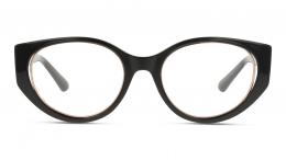 GUESS GU2885 001 Metall Rund Oval Schwarz/Schwarz Brille online; Brillengestell; Brillenfassung; Glasses; auch als Gleitsichtbrille