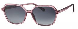 HUMPHREY´S eyewear 588171 50 Kunststoff Hexagonal Rosa/Transparent Sonnenbrille mit Sehstärke, verglasbar; Sunglasses; auch als Gleitsichtbrille