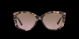 Michael Kors CHARLESTON 0MK2175U 392114 Kunststoff Irregular Rosa/Havana Sonnenbrille mit Sehstärke, verglasbar; Sunglasses; auch als Gleitsichtbrille