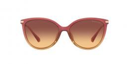 Michael Kors DUPONT 0MK2184U 325678 Kunststoff Schmetterling / Cat-Eye Rosa/Transparent Sonnenbrille, Sunglasses