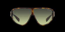 Michael Kors EMPIRE SHIELD 0MK2194 30060N Kunststoff Irregular Havana/Havana Sonnenbrille, Sunglasses