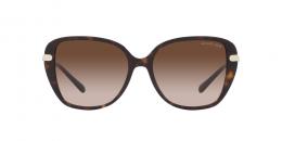 Michael Kors FLATIRON 0MK2185BU 300613 Kunststoff Panto Havana/Havana Sonnenbrille, Sunglasses