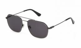 Police OCTANE 1 SPLF64 570509 Metall Panto Havana/Rot Sonnenbrille mit Sehstärke, verglasbar; Sunglasses; auch als Gleitsichtbrille