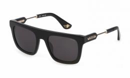 Police PRINCE 2 SPLF71 53700Y Kunststoff Panto Goldfarben/Dunkelrot Sonnenbrille mit Sehstärke, verglasbar; Sunglasses; auch als Gleitsichtbrille