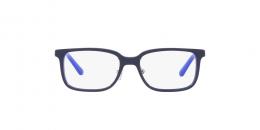 PoloPrep 0PP8545 5865 Kunststoff Rechteckig Blau/Blau Brille online; Brillengestell; Brillenfassung; Glasses