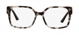 Prada 0PR 10WV UAO1O1 Kunststoff Rechteckig Beige/Havana Brille online; Brillengestell; Brillenfassung; Glasses; auch als Gleitsichtbrille
