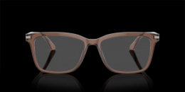 Prada 0PR 14WV 17O1O1 Kunststoff Rechteckig Braun/Transparent Brille online; Brillengestell; Brillenfassung; Glasses; auch als Gleitsichtbrille