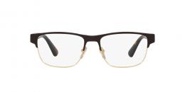 Prada 0PR 57ZV 01U1O1 Metall Panto Braun/Goldfarben Brille online; Brillengestell; Brillenfassung; Glasses; auch als Gleitsichtbrille