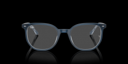Ray-Ban ELLIOT 0RX5397 8324 Kunststoff Irregular Blau/Transparent Brille online; Brillengestell; Brillenfassung; Glasses; auch als Gleitsichtbrille