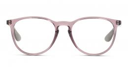 Ray-Ban ERIKA 0RX7046 8139 Kunststoff Panto Transparent/Lila Brille online; Brillengestell; Brillenfassung; Glasses; auch als Gleitsichtbrille
