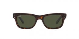 Ray-Ban MR BURBANK 0RB2283 902/31 Kunststoff Rechteckig Havana/Havana Sonnenbrille mit Sehstärke, verglasbar; Sunglasses; auch als Gleitsichtbrille