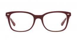 Ray-Ban OPTICS 0RX5285 5738 Kunststoff Rechteckig Rot/Transparent Brille online; Brillengestell; Brillenfassung; Glasses; auch als Gleitsichtbrille