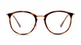 Ray-Ban OPTICS 0RX7140 5687 Kunststoff Panto Havana/Havana Brille online; Brillengestell; Brillenfassung; Glasses; auch als Gleitsichtbrille