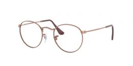 Ray-Ban ROUND METAL 0RX3447V 3094 Metall Rund Rosa/Goldfarben Brille online; Brillengestell; Brillenfassung; Glasses; auch als Gleitsichtbrille