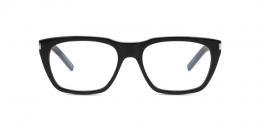 Saint Laurent SL 598 OPT 001 Kunststoff Rechteckig Schwarz/Schwarz Brille online; Brillengestell; Brillenfassung; Glasses; auch als Gleitsichtbrille