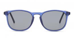 Seen Kunststoff Rechteckig Blau/Blau Sonnenbrille mit Sehstärke, verglasbar; Sunglasses; auch als Gleitsichtbrille