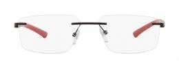 Starck 0SH2064 0001 Metall Rechteckig Schwarz/Schwarz Brille online; Brillengestell; Brillenfassung; Glasses; auch als Gleitsichtbrille