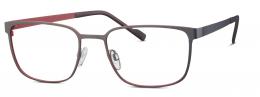 TITANFLEX 820943 35 Metall Rechteckig Grau/Rot Brille online; Brillengestell; Brillenfassung; Glasses
