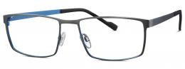 TITANFLEX 820944 37 Metall Rechteckig Grau/Blau Brille online; Brillengestell; Brillenfassung; Glasses; auch als Gleitsichtbrille