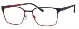 TITANFLEX 820949 15 Metall Rechteckig Schwarz/Rot Brille online; Brillengestell; Brillenfassung; Glasses