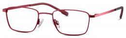 TITANFLEX 830132 50 Metall Eckig Rot/Rot Brille online; Brillengestell; Brillenfassung; Glasses