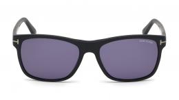 Tom Ford FT0698 02V Kunststoff Irregular Schwarz/Schwarz Sonnenbrille, Sunglasses