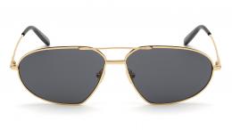 Tom Ford FT0771 30A Metall Pilot Goldfarben/Goldfarben Sonnenbrille mit Sehstärke, verglasbar; Sunglasses; auch als Gleitsichtbrille