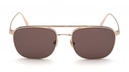 Tom Ford FT0827 28E Metall Pilot Pink Gold/Pink Gold Sonnenbrille, Sunglasses