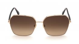 Tom Ford FT0839 52F Metall Irregular Havana/Havana Sonnenbrille mit Sehstärke, verglasbar; Sunglasses; auch als Gleitsichtbrille
