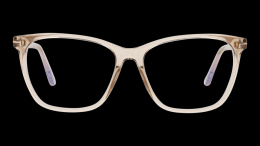 Tom Ford FT5762-B 045 Kunststoff Panto Beige/Beige Brille online; Brillengestell; Brillenfassung; Glasses; auch als Gleitsichtbrille